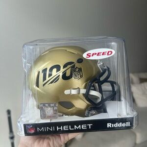 NFL Gold Mini Helmet